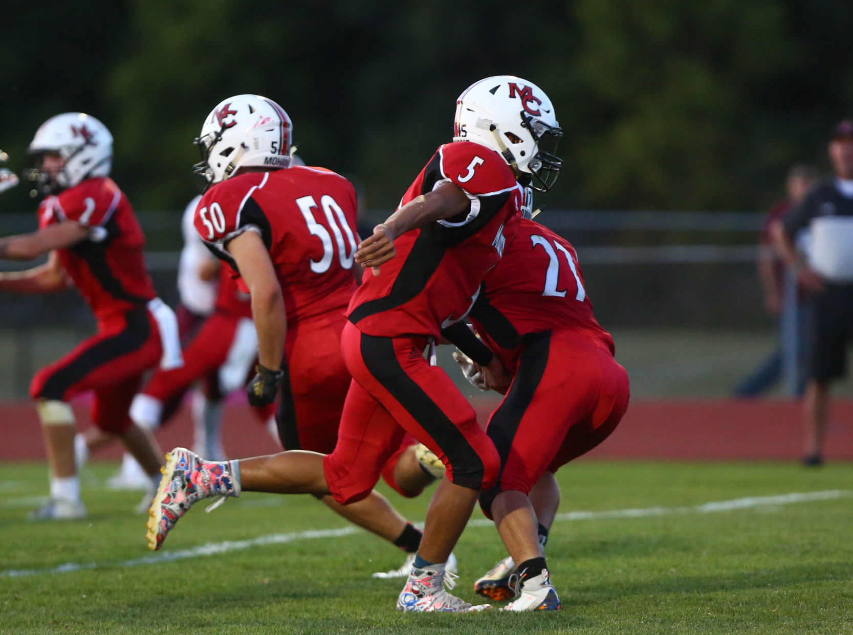 Mason City vs Waterloo West football, 09-06-2019